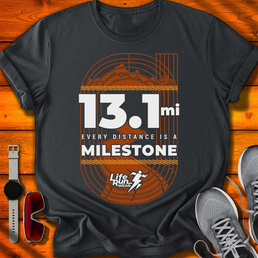 13.1 mi Milestone T-Shirt DC UF
