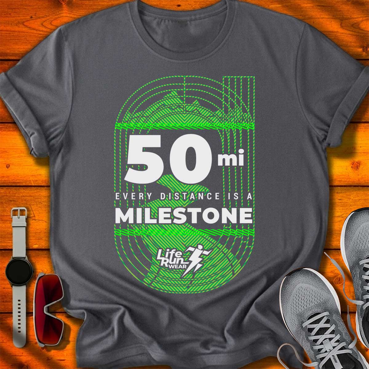 50 mi Ultra Milestone T-Shirt DC UF