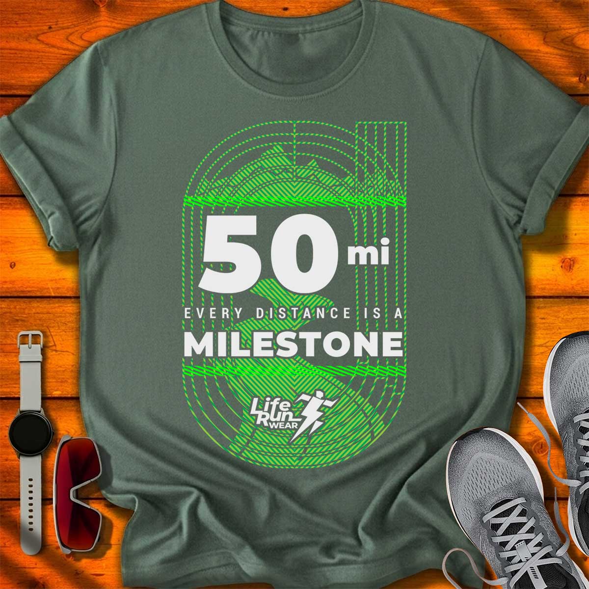 50 mi Ultra Milestone T-Shirt DC UF