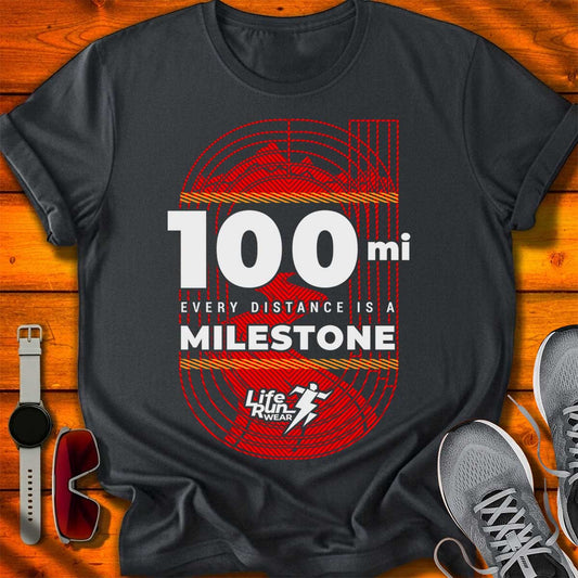 100 mi Ultra Milestone T-Shirt DC UF