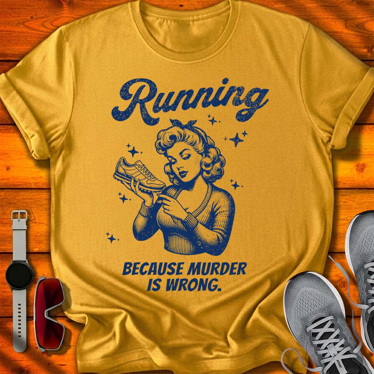 Because Murder is Wrong T-Shirt LC UF