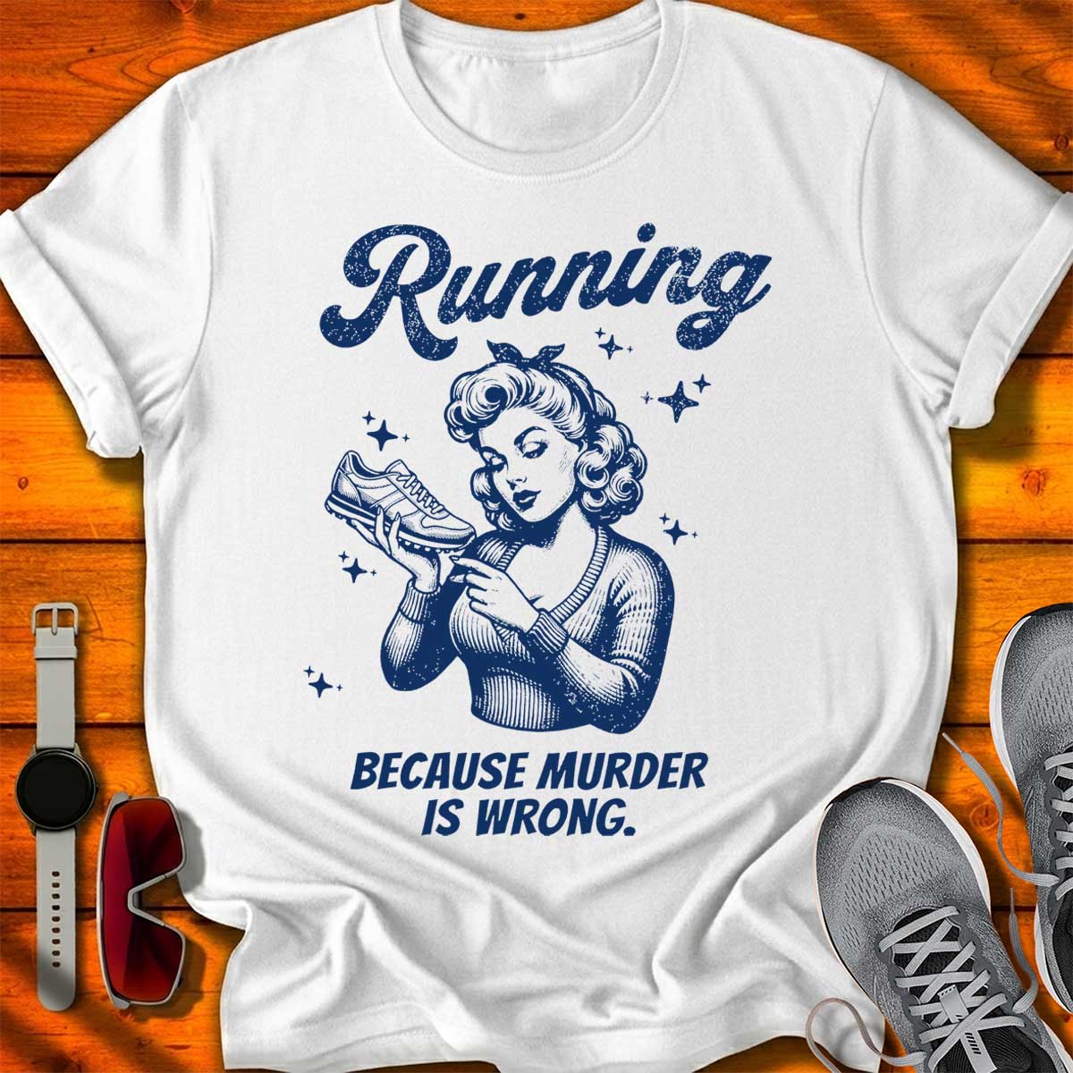Because Murder is Wrong T-Shirt LC UF