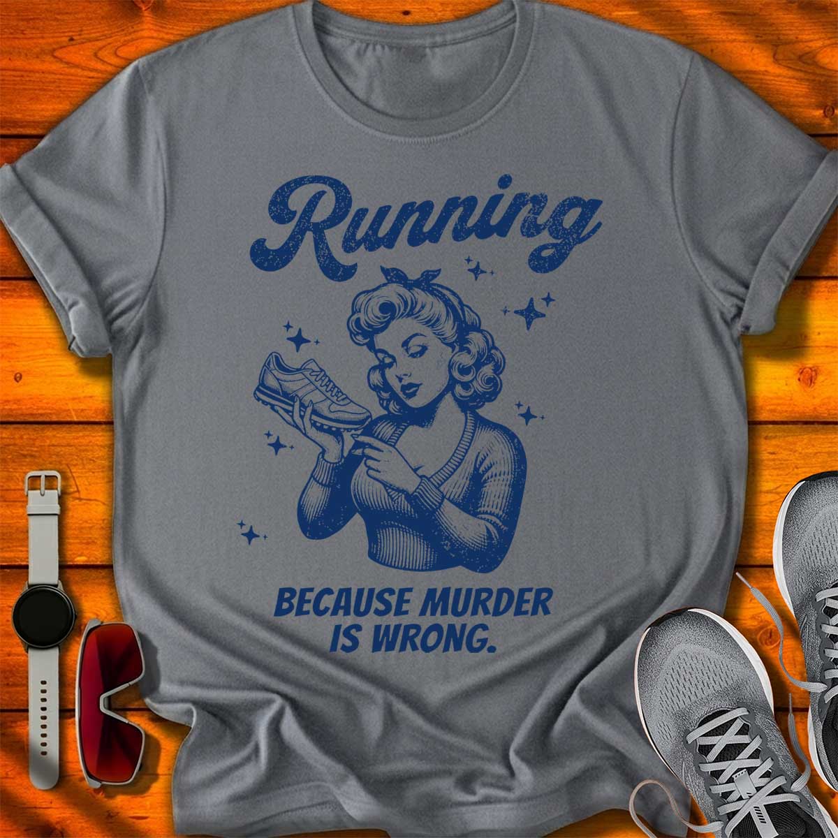 Because Murder is Wrong T-Shirt LC UF