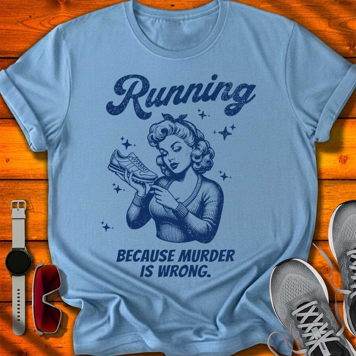 Because Murder is Wrong T-Shirt LC UF