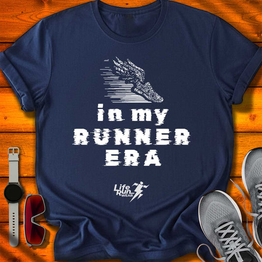 In my Runner Era Glitch T-Shirt DC UF