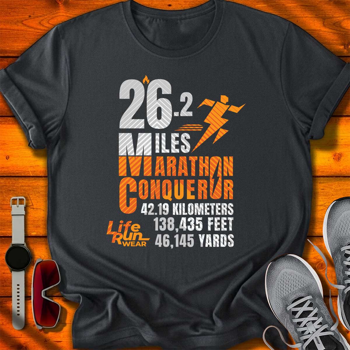 26.2 Miles Math T-Shirt DC UF