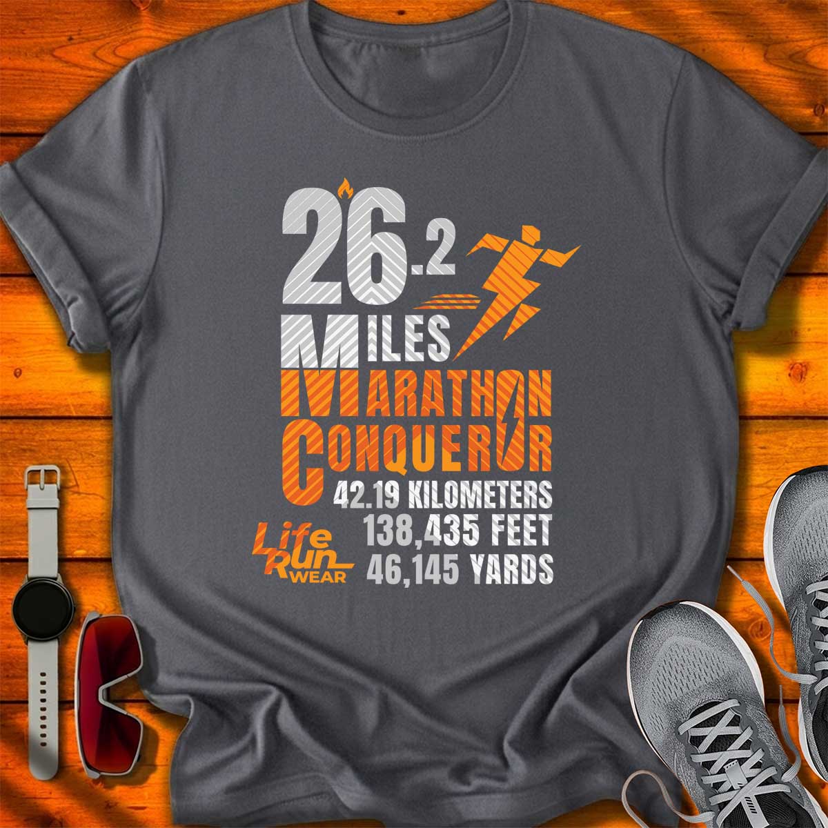 26.2 Miles Math T-Shirt DC UF