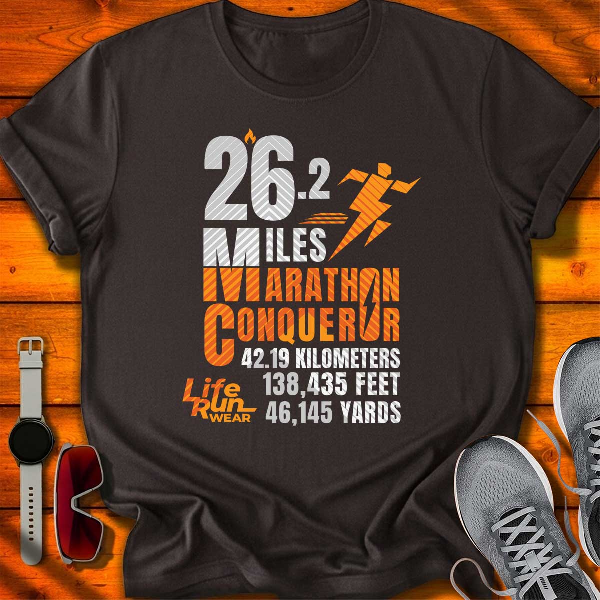 26.2 Miles Math T-Shirt DC UF