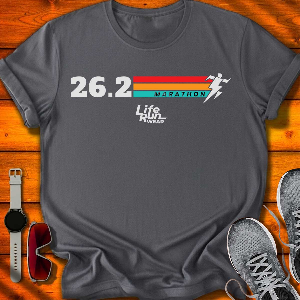 26.2 Retro Line Marathon T-Shirt DC UF