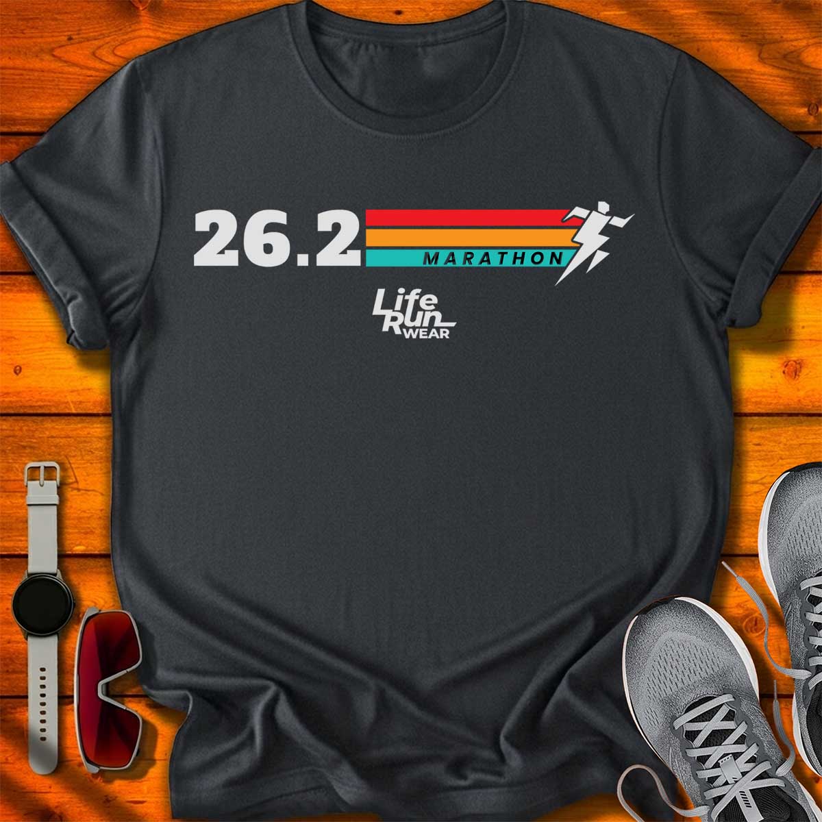 26.2 Retro Line Marathon T-Shirt DC UF