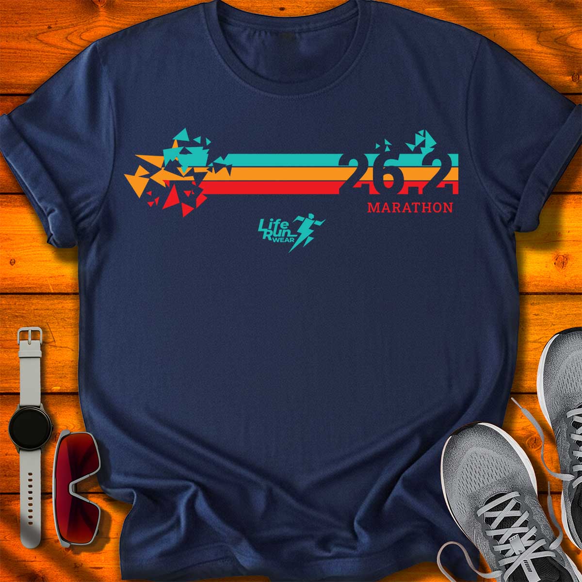 26.2 Marathon Line Break T-Shirt DC UF