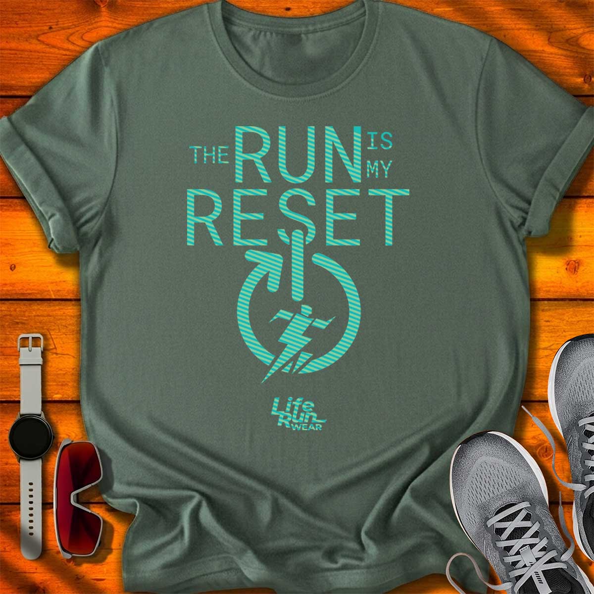 The Run is my Reset T-Shirt DC UF