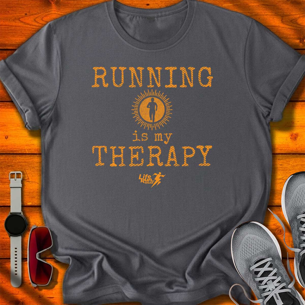 Running is my Therapy - Sun Run T-Shirt DC UF