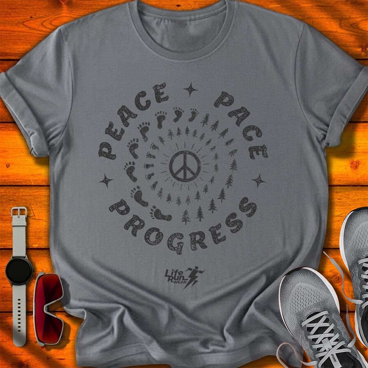 Peace Pace Progress T-Shirt LC UF