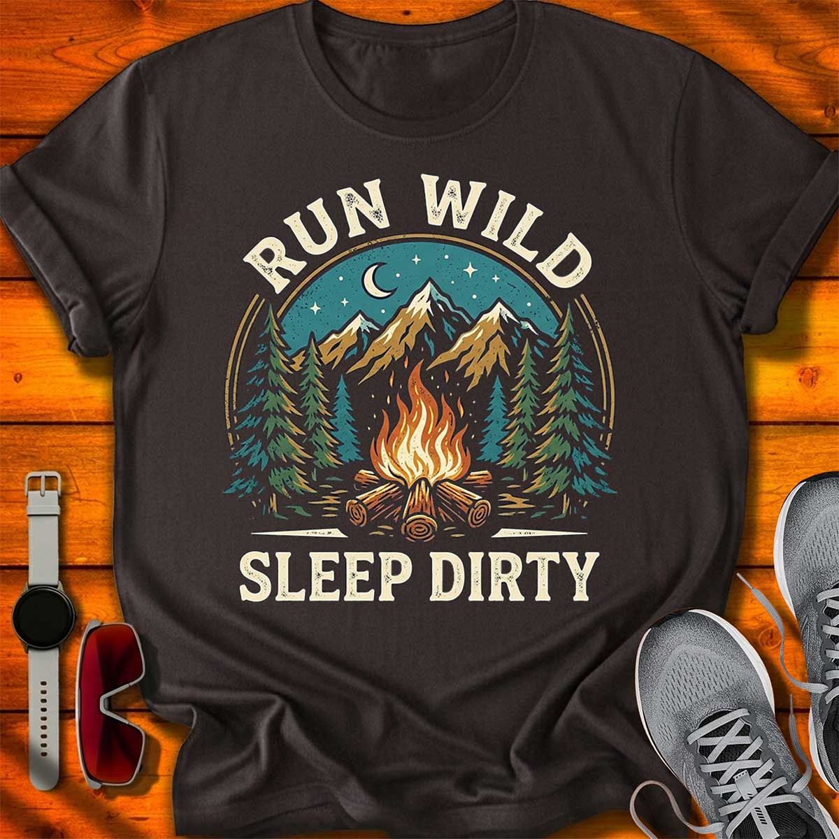 Run Wild Sleep Dirty T-Shirt DC UF