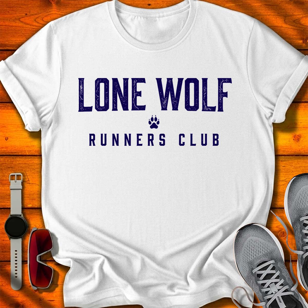 Lone Wolf Runners Club T-Shirt LC UF