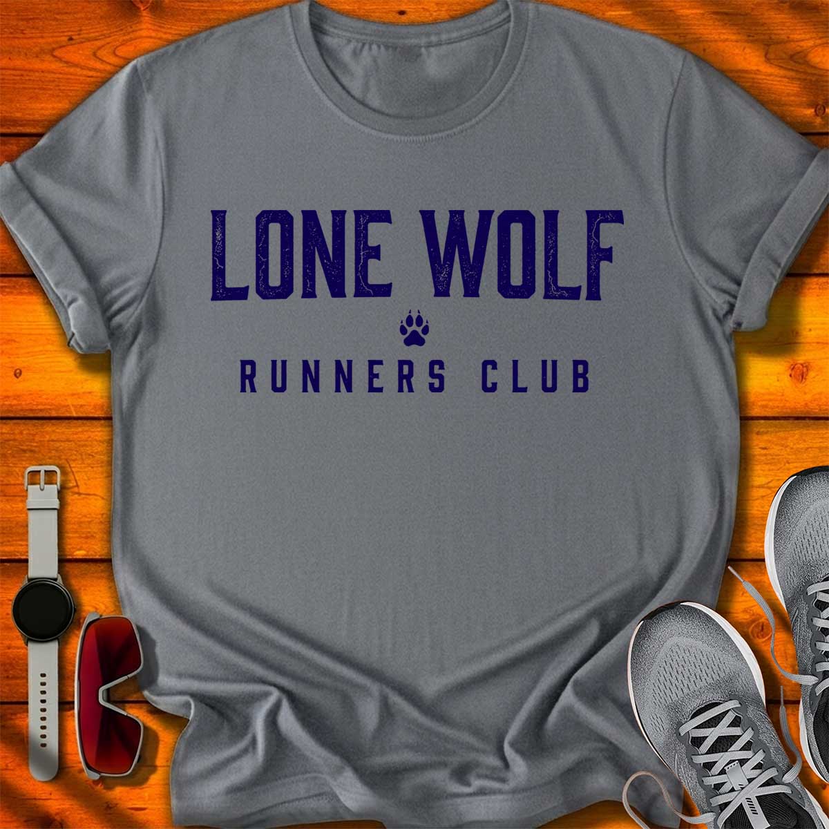 Lone Wolf Runners Club T-Shirt LC UF
