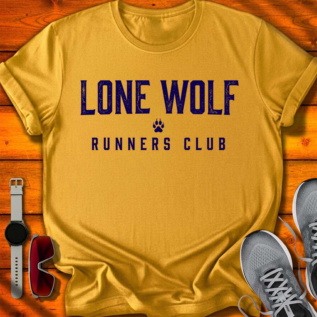 Lone Wolf Runners Club T-Shirt LC UF