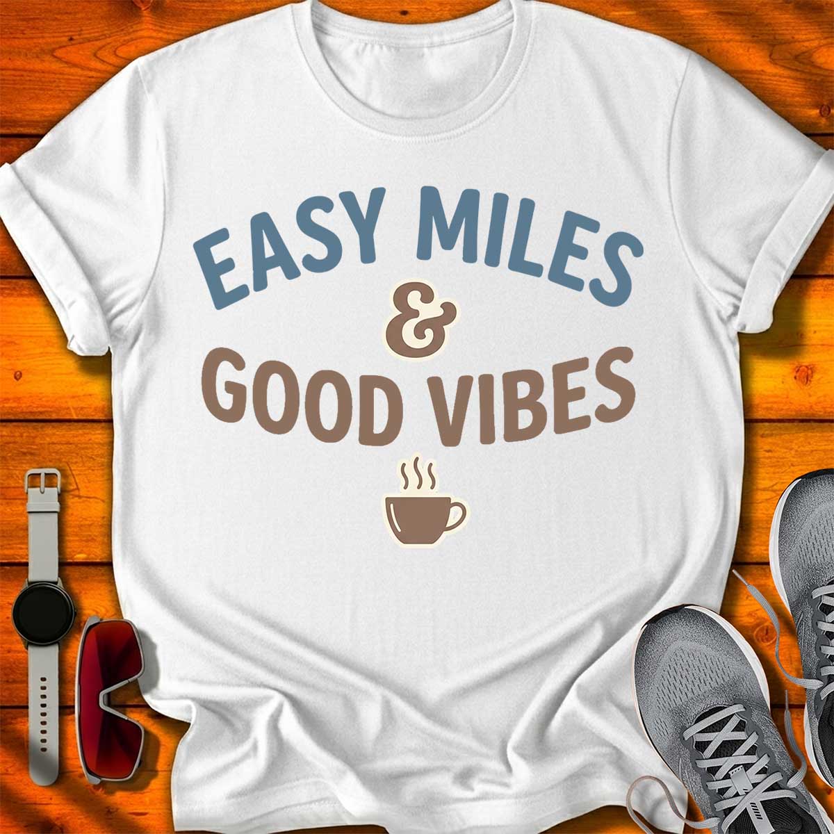 Easy Miles & Good Vibes T-Shirt LC UF