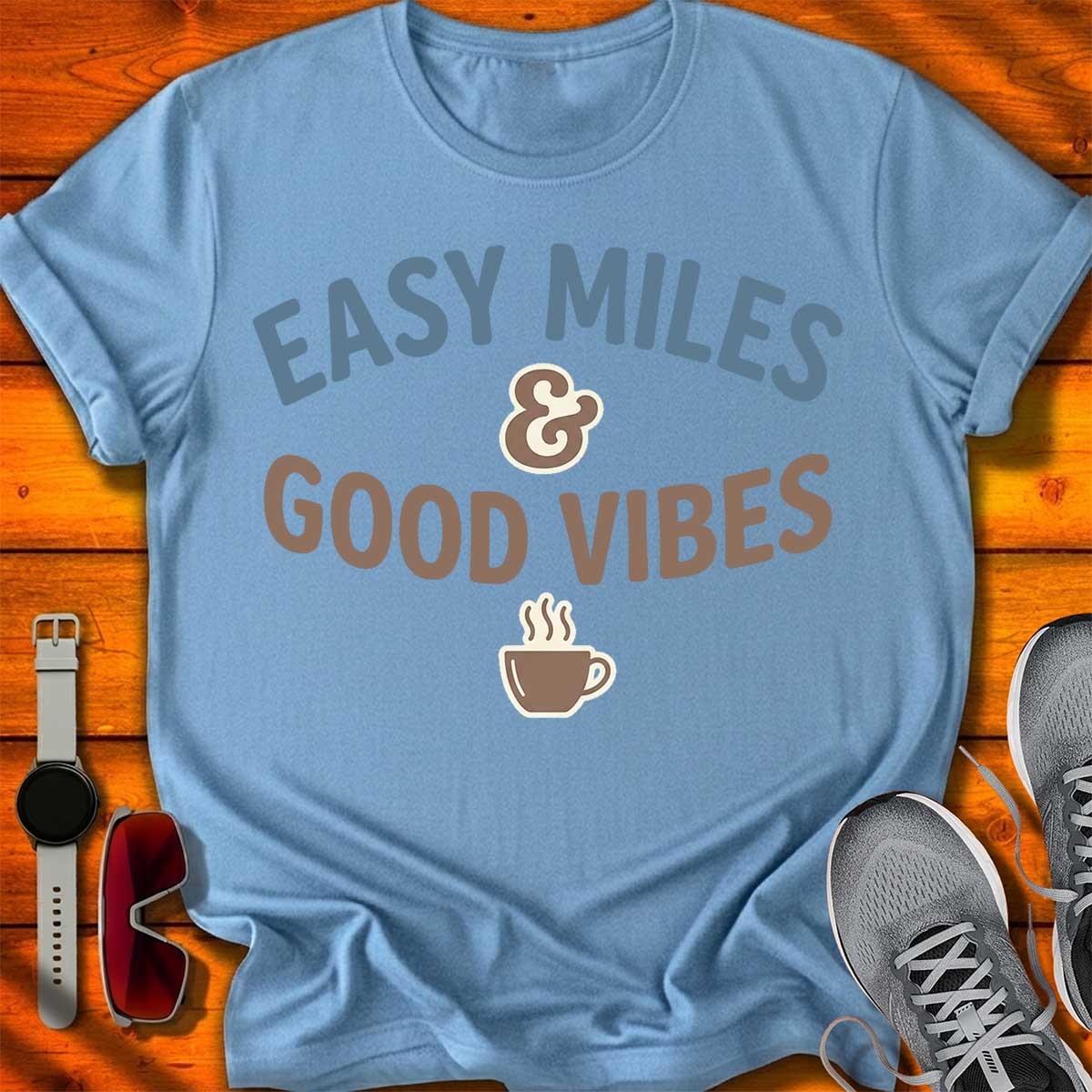 Easy Miles & Good Vibes T-Shirt LC UF