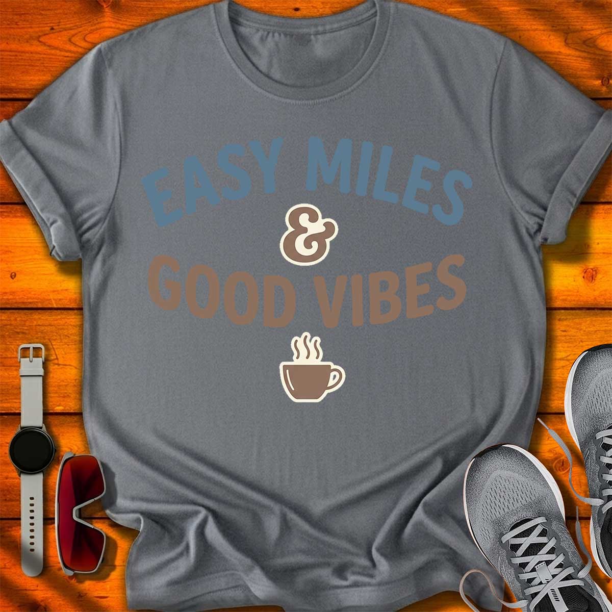 Easy Miles & Good Vibes T-Shirt LC UF