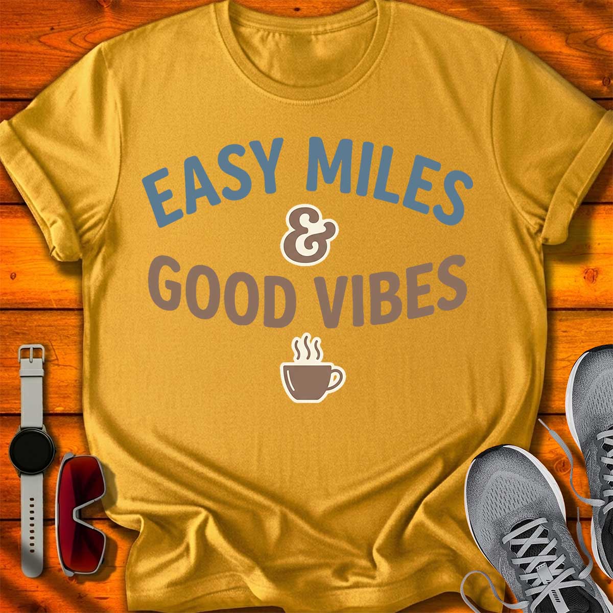 Easy Miles & Good Vibes T-Shirt LC UF
