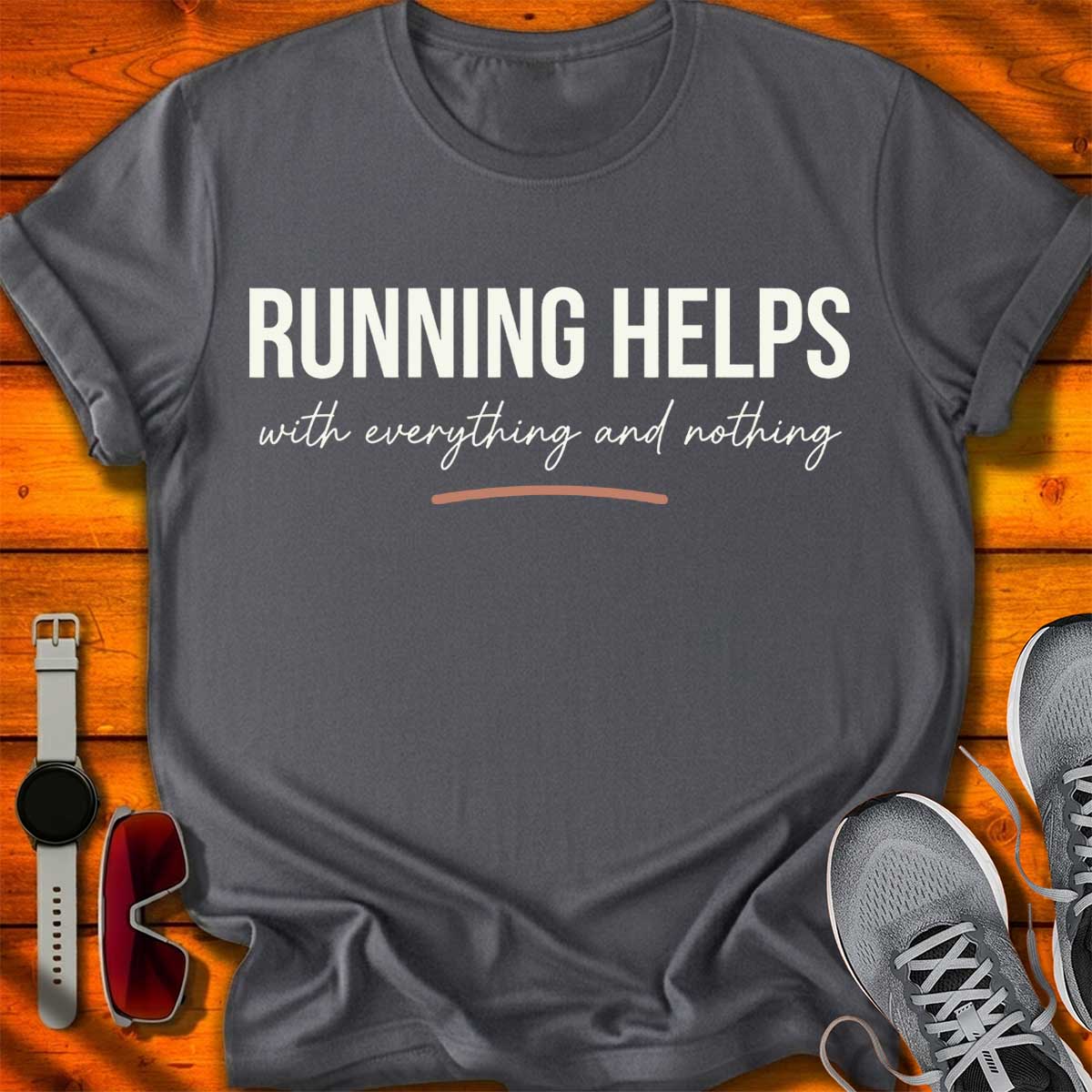 Running Helps T-Shirt DC UF