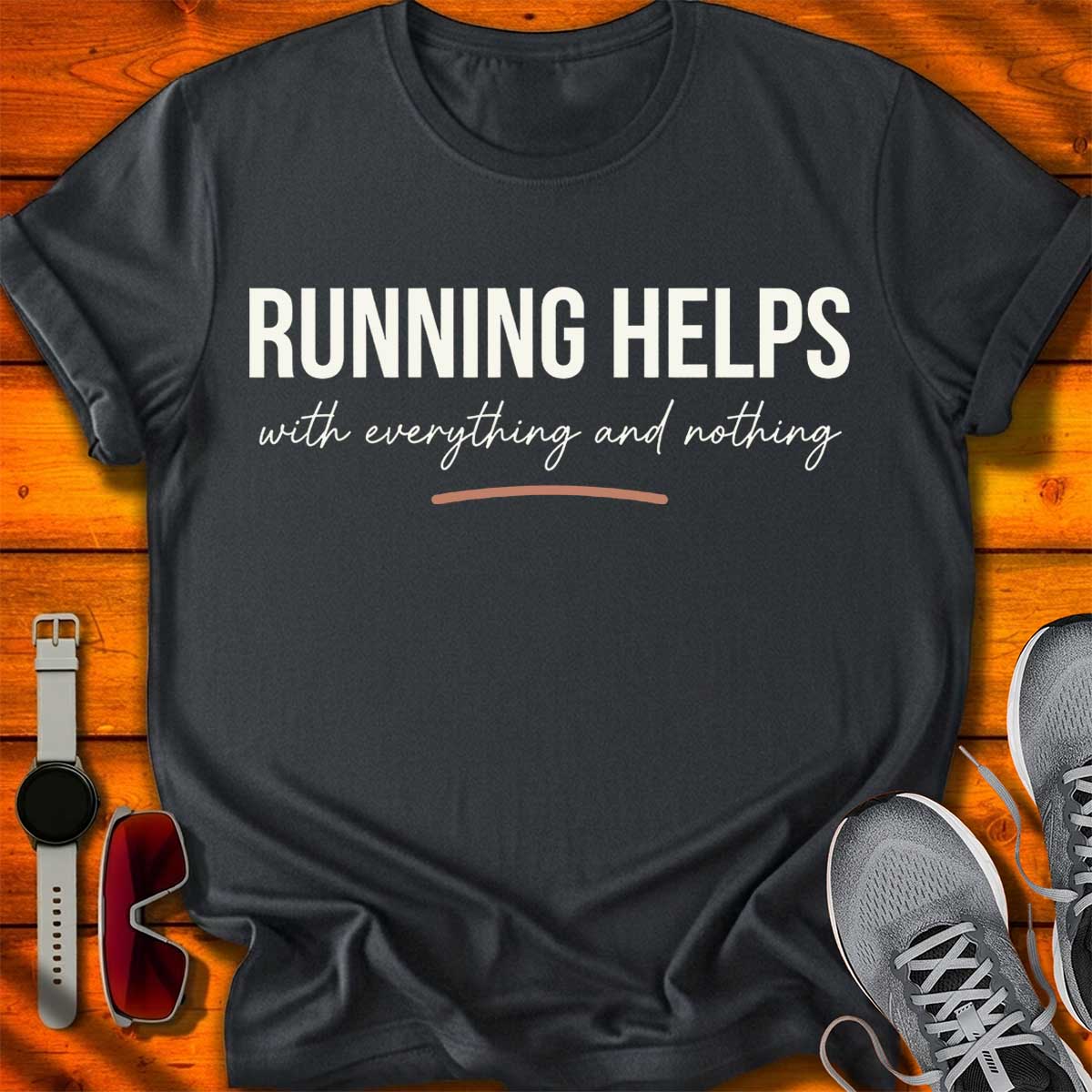 Running Helps T-Shirt DC UF