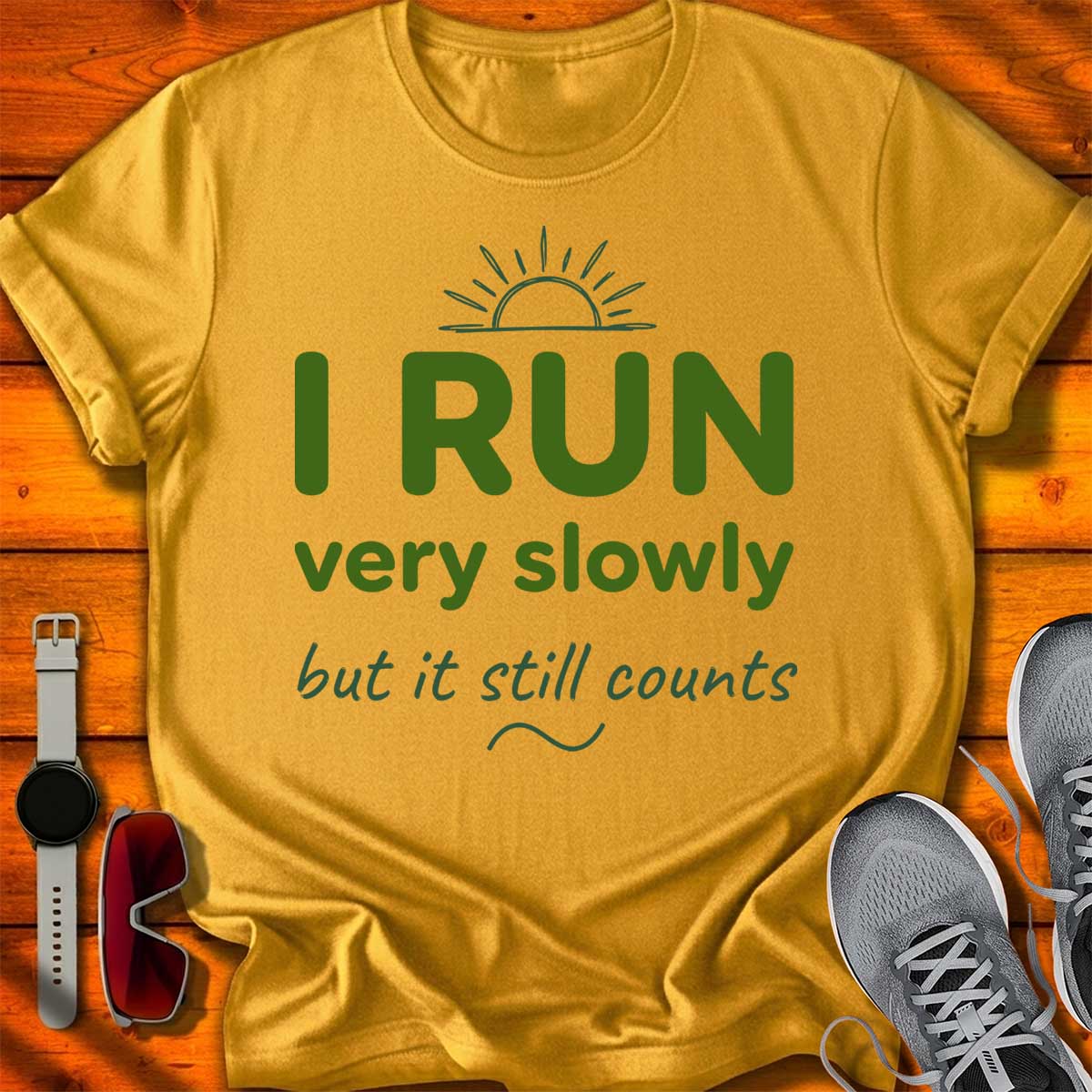 Run very Slowly T-Shirt LC UF