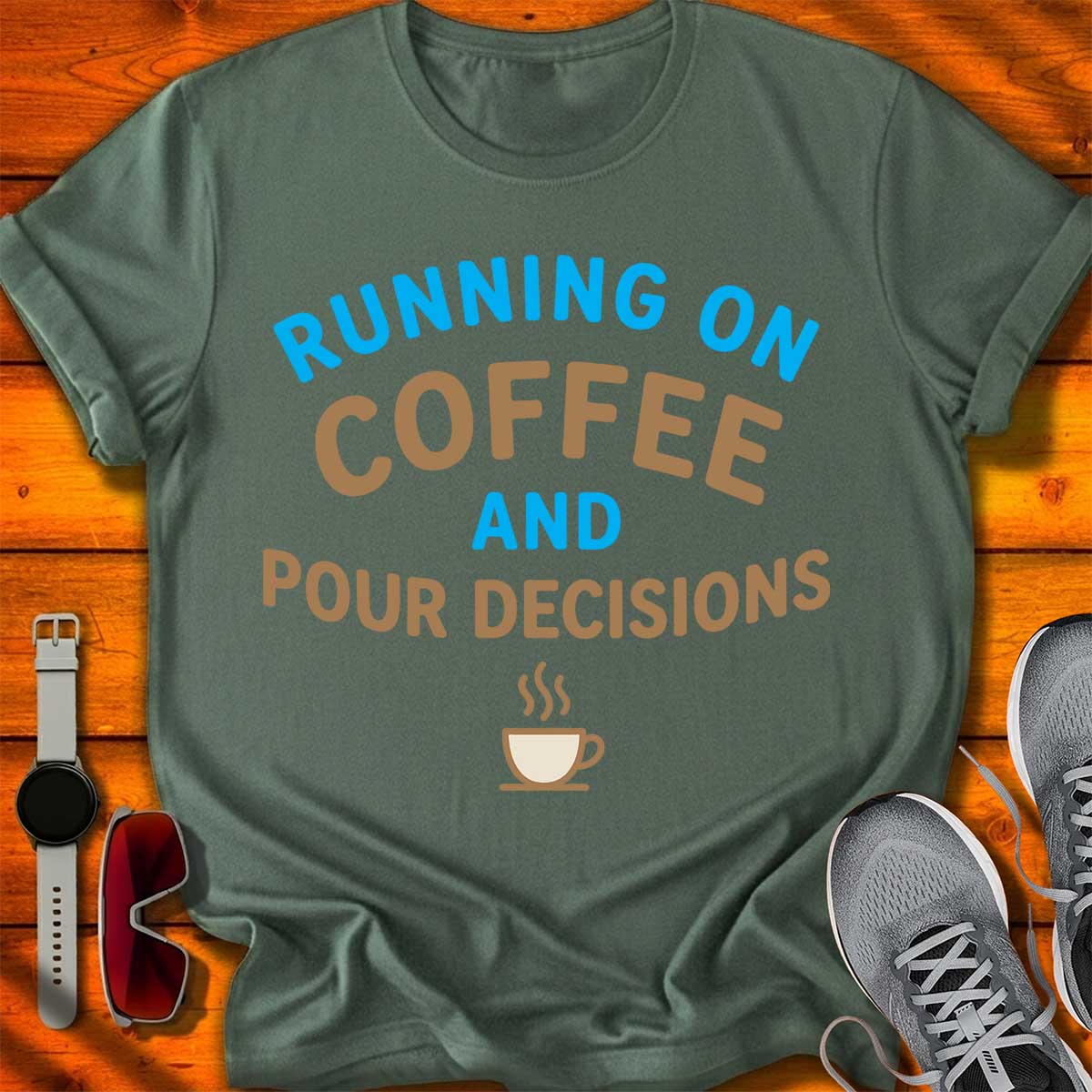 Coffee and Pour Decisions T-Shirt DC UF