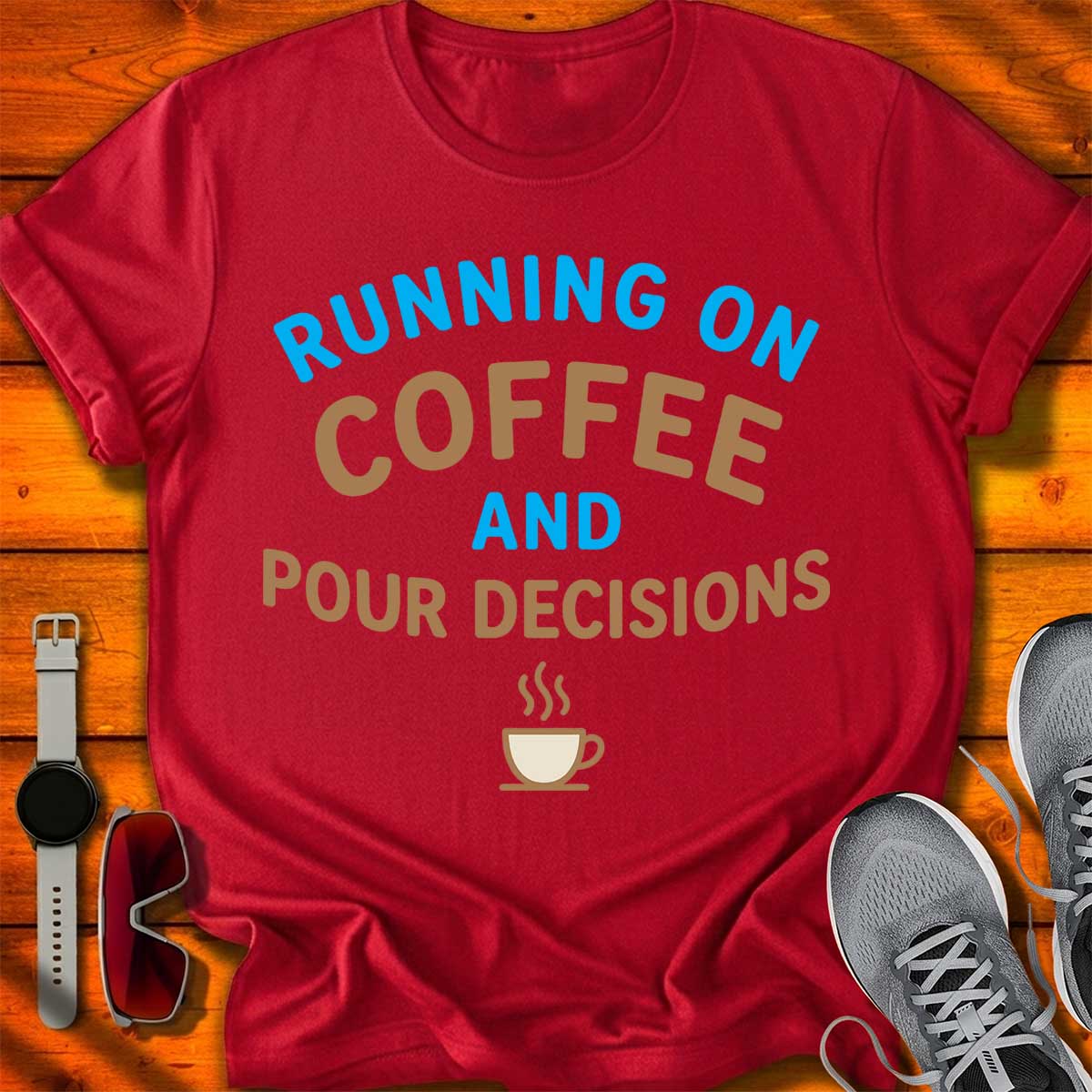 Coffee and Pour Decisions T-Shirt DC UF