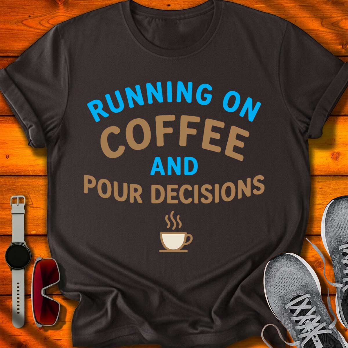 Coffee and Pour Decisions T-Shirt DC UF