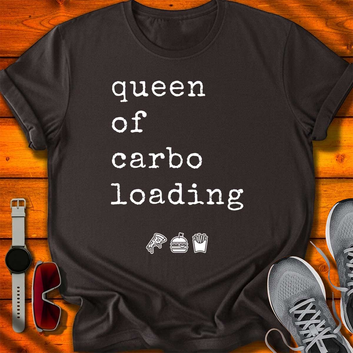 Queen of Carbo Loading T-Shirt DC UF