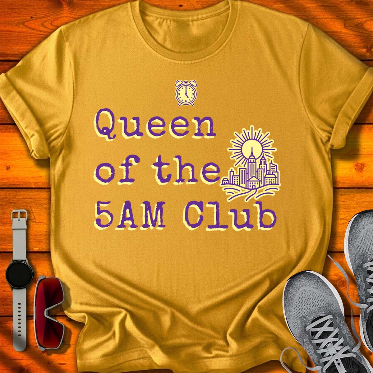 Queen of the 5AM Club T-Shirt LC UF