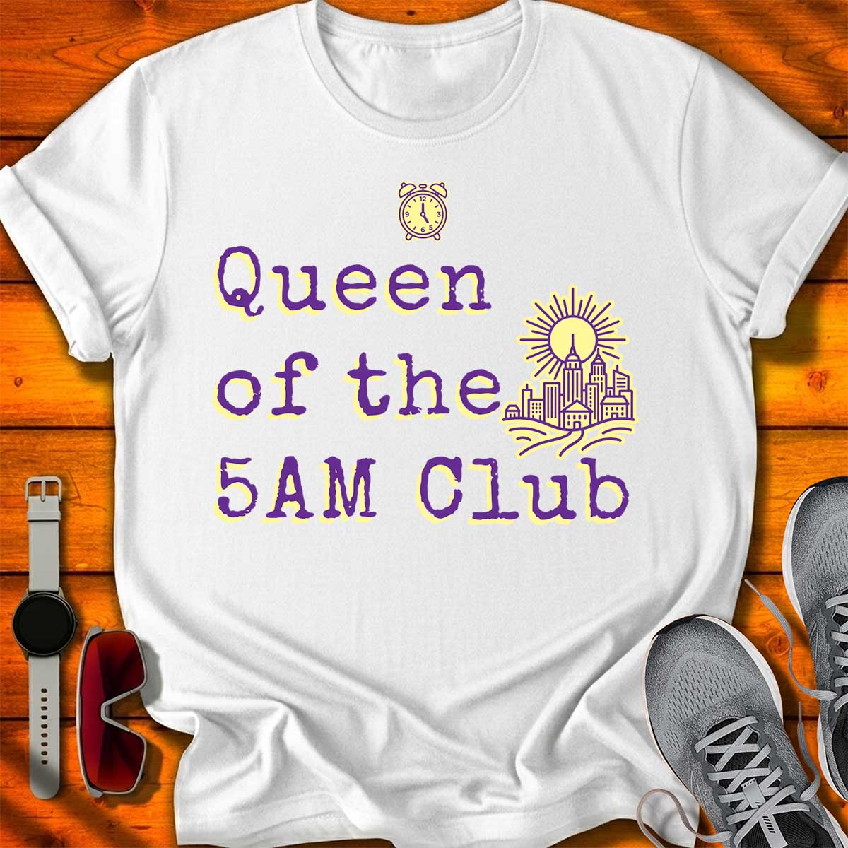 Queen of the 5AM Club T-Shirt LC UF
