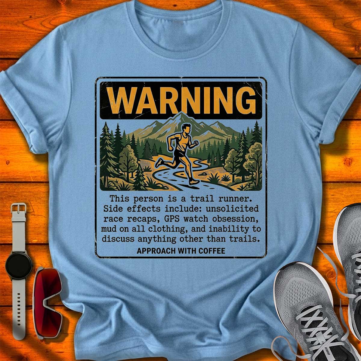 Warning: Trail Runner T-Shirt LC UF