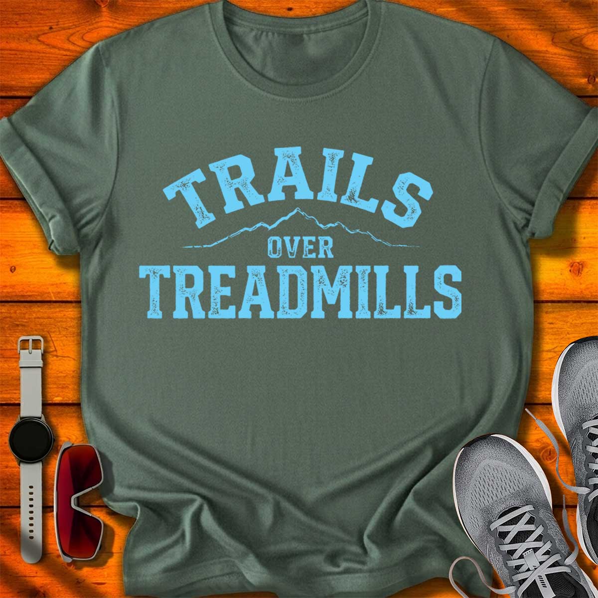 Trails Over Treadmills T-Shirt DC UF