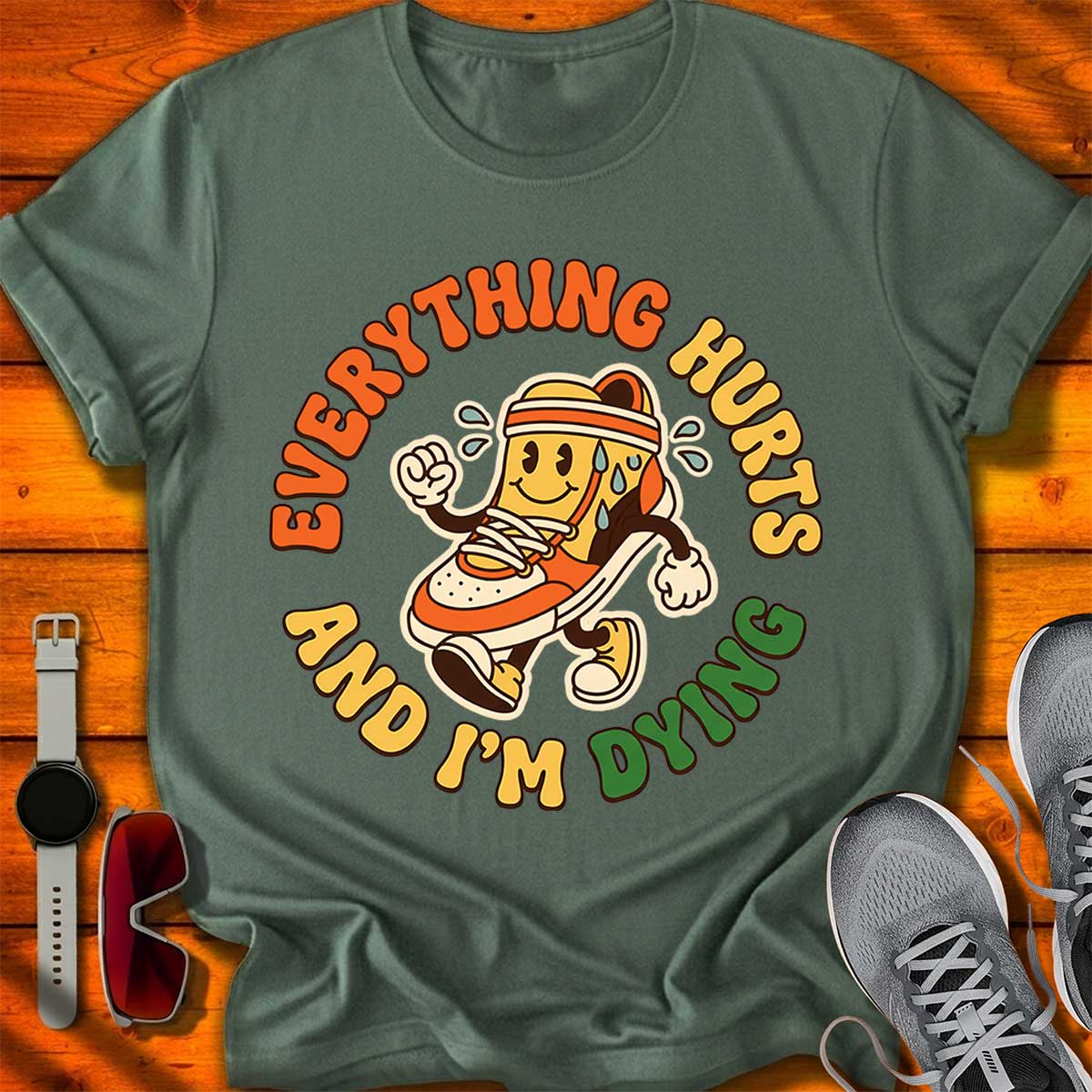 Everything Hurts & I'm Dying T-Shirt DC UF
