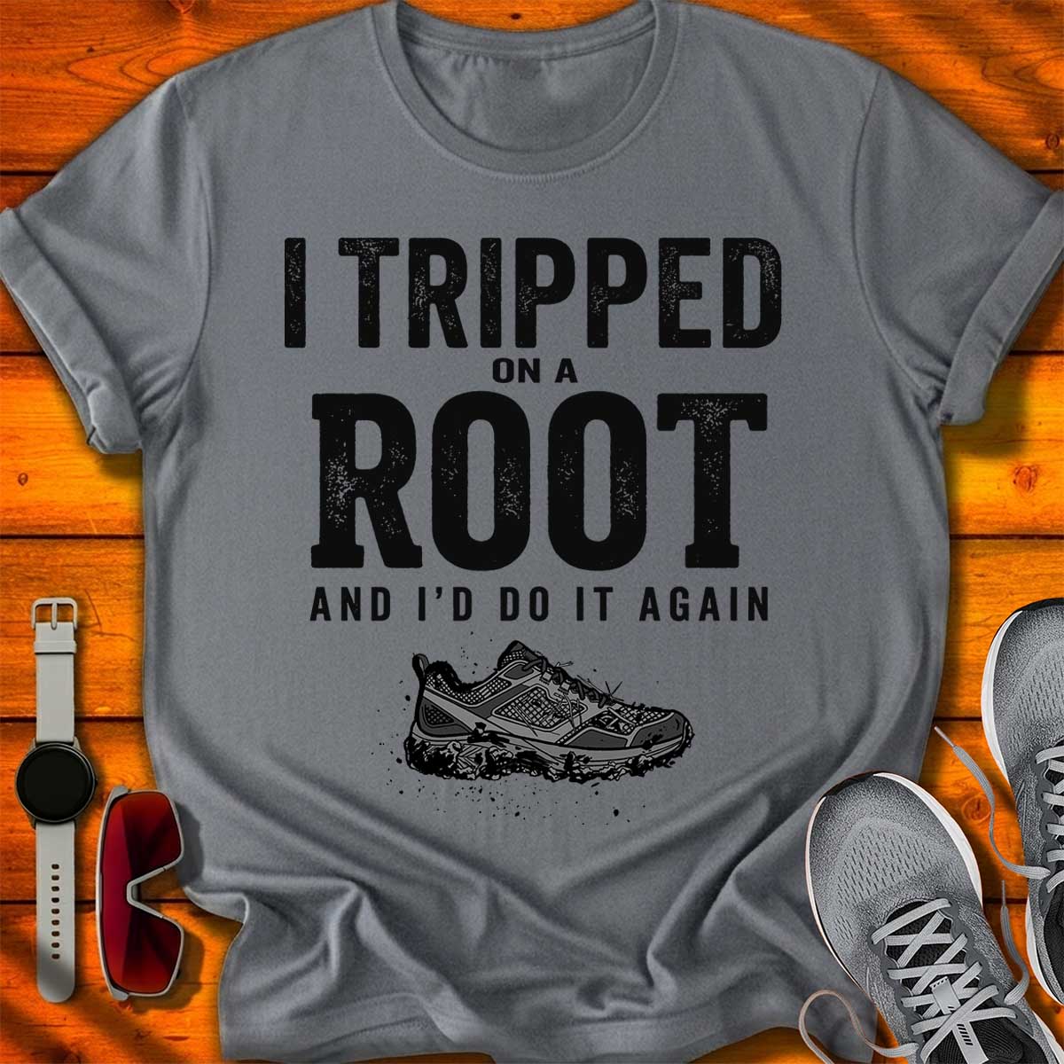 I tripped on a Root T-Shirt LC UF