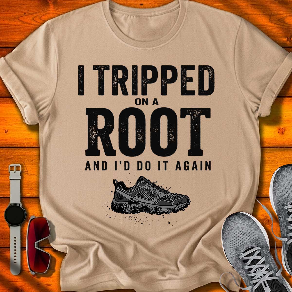I tripped on a Root T-Shirt LC UF