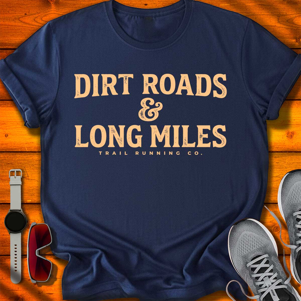 Dirt Roads & Long Miles T-Shirt DC UF