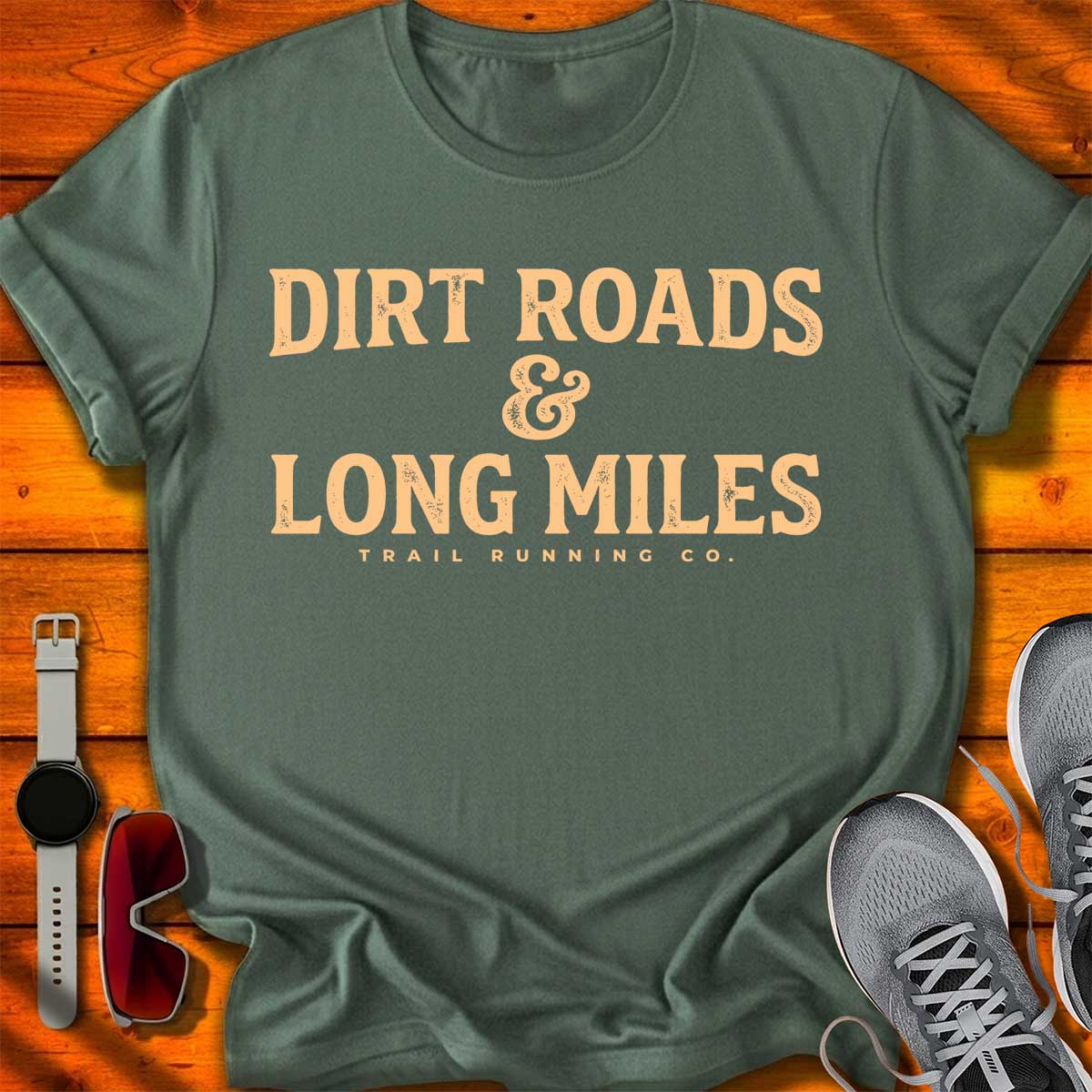 Dirt Roads & Long Miles T-Shirt DC UF