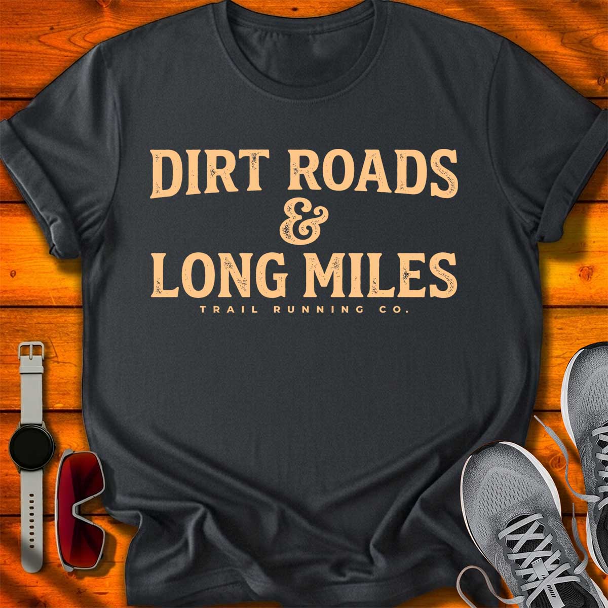 Dirt Roads & Long Miles T-Shirt DC UF