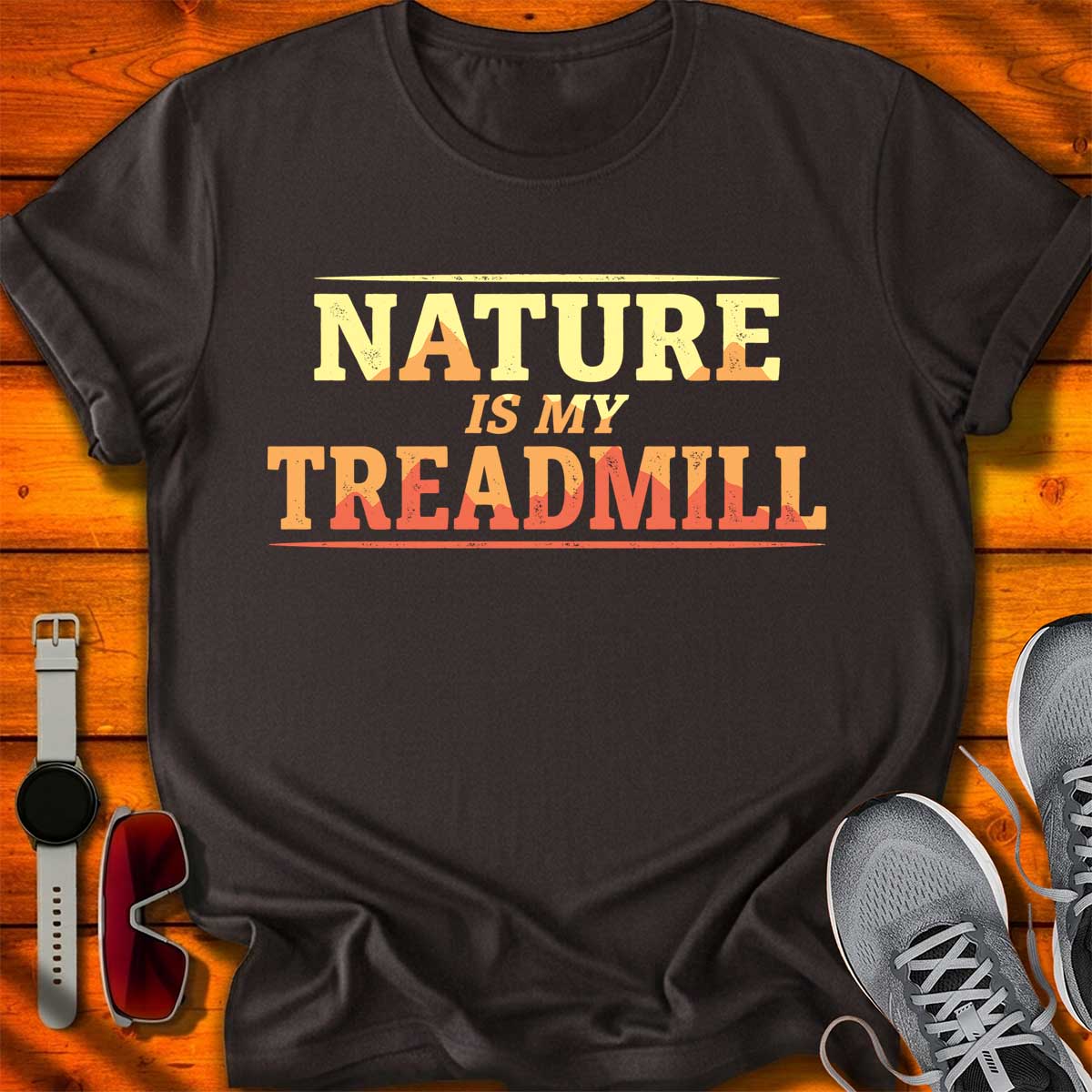 Nature is my Treadmill T-Shirt DC UF