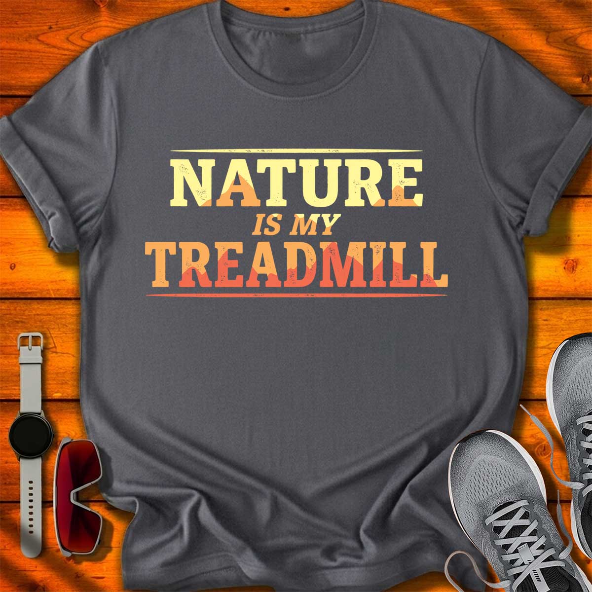 Nature is my Treadmill T-Shirt DC UF