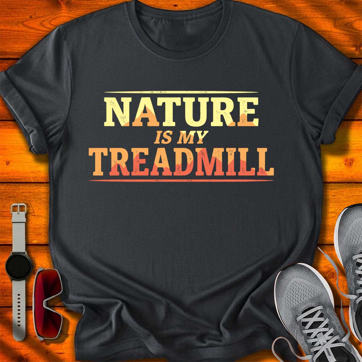Nature is my Treadmill T-Shirt DC UF
