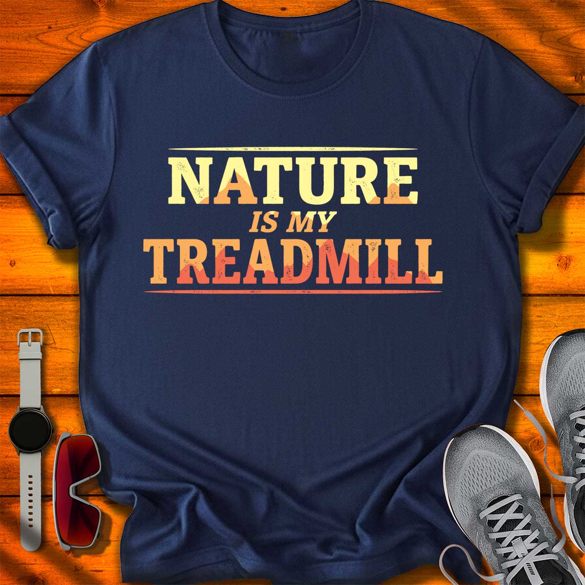 Nature is my Treadmill T-Shirt DC UF