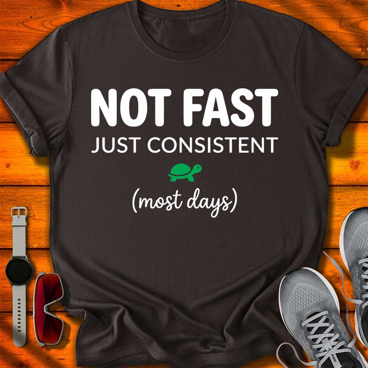 Not Fast Just Consistent T-Shirt DC UF