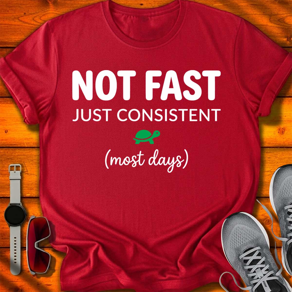 Not Fast Just Consistent T-Shirt DC UF