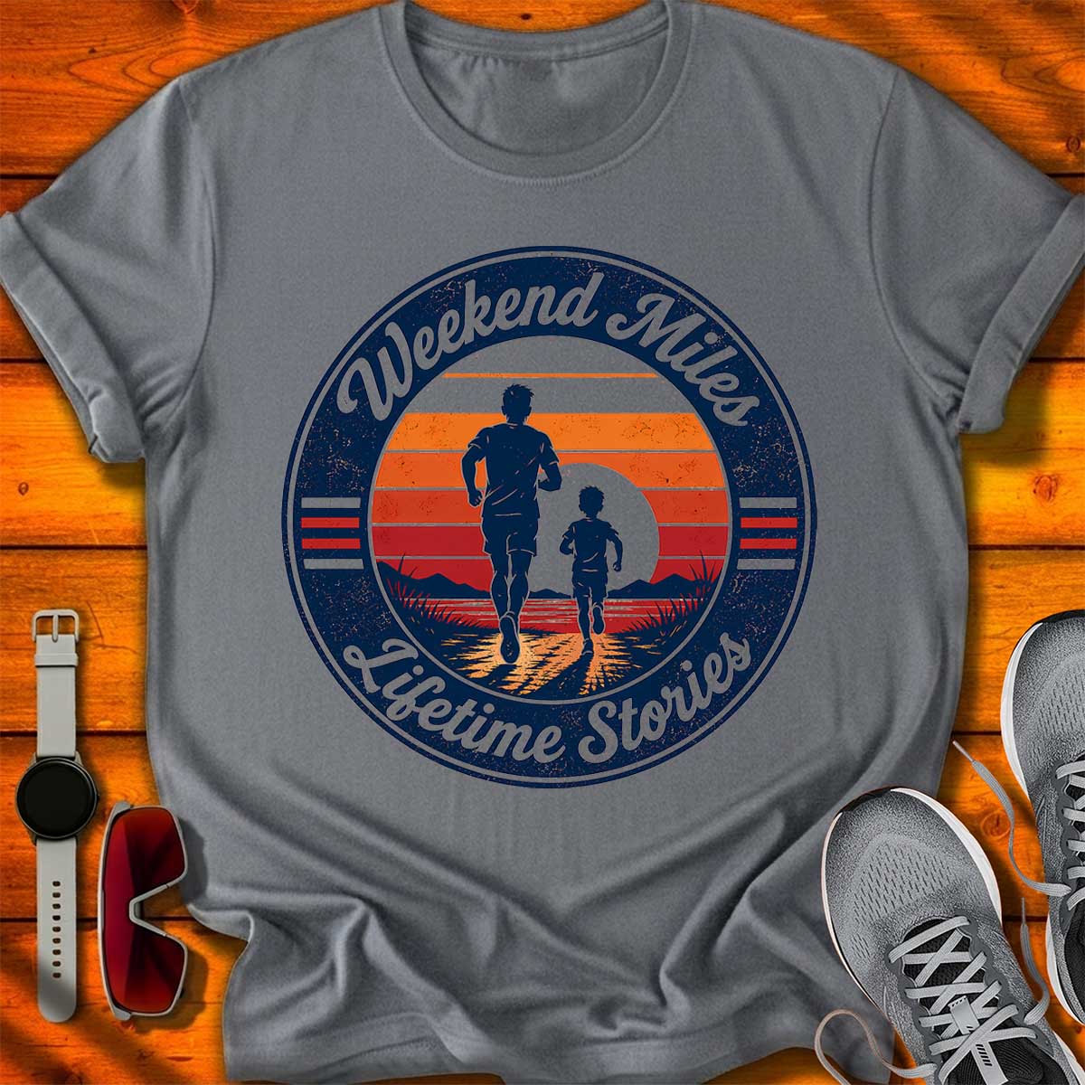 Weekend Miles Lifetime Stories T-Shirt LC UF